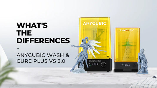 Anycubic Wash & Cure Plus vs 2.0 - Differences & Comparison