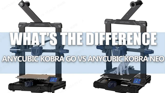 Anycubic Kobra Neo vs Kobra Go - Differences & Comparison