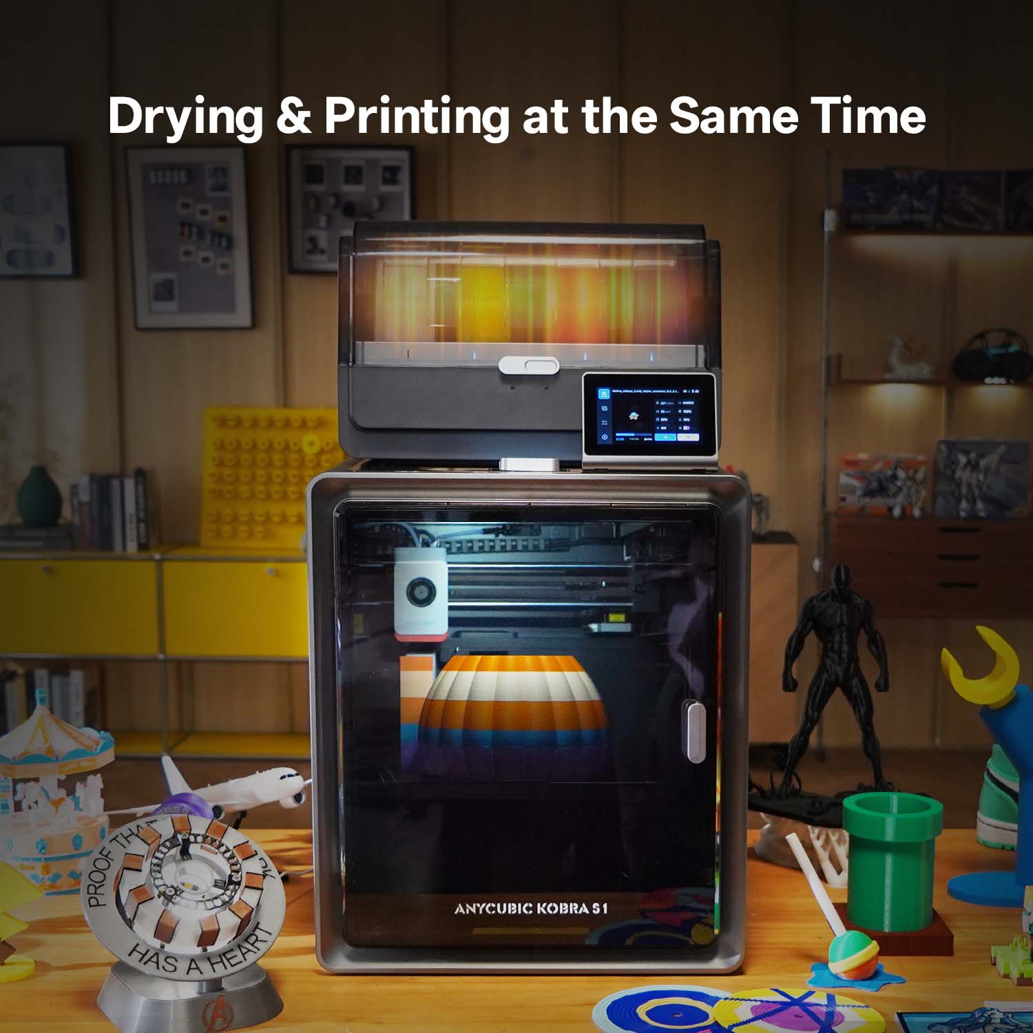 Anycubic Kobra S1 Combo: Budget Multicolour 3D Printing | Anycubic