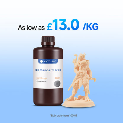 16K Standard Resin 10-100kg Deals