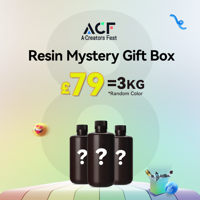 Buy Resin/PLA Mystery Box to Get Free 3D Printer