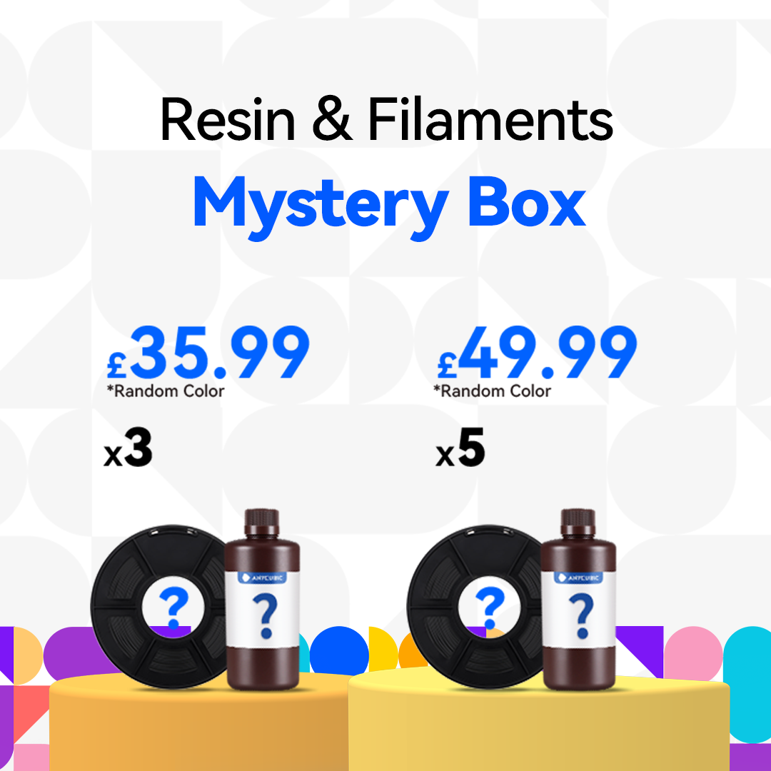 Anycubic Resin and Filament Mystery Box