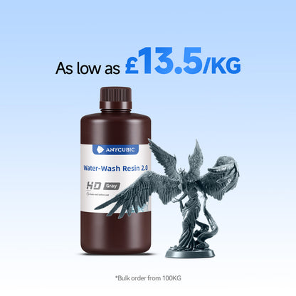 Water-Wash Resin 2.0 10-100kg Deals