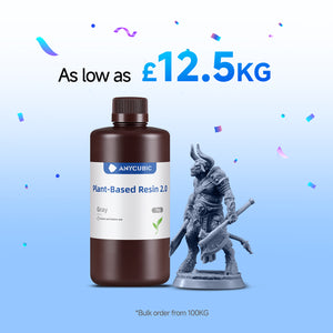 Plant-Based UV Resin 2.0 10-100kg Deals