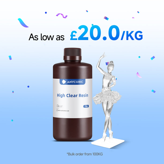 High Clear Resin 10-100kg Deals