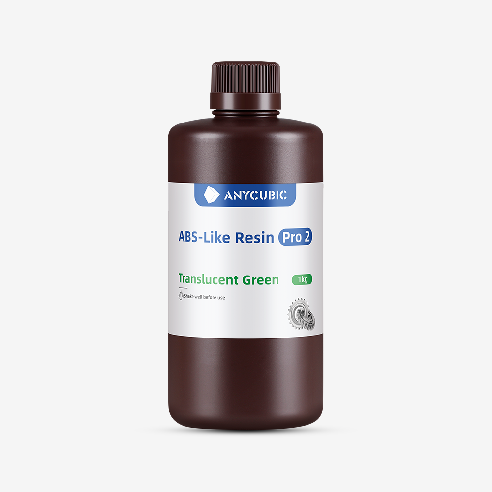 ANYCUBIC ABS Like 3.0 hars, grijs 1 kg, hars voor 3D-printers LCD/DLP, uv-fotopolymeerhars 405 nm biedt uitstekende sterkte en veerkracht, hoge precisie, lage geur ANYCUBIC ABS Like 3.0 hars, grijs 1 kg, hars voor 3D-printers LCD/DLP, uv-fotopolymeerhars 405 nm biedt uitstekende sterkte en veerkracht, hoge precisie, lage geur