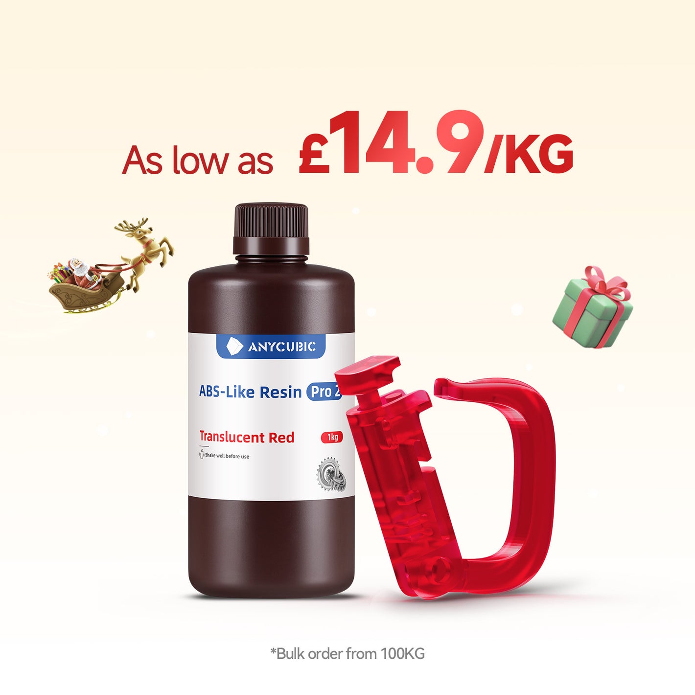 ABS-Like Resin Pro 2 10-100kg Deals