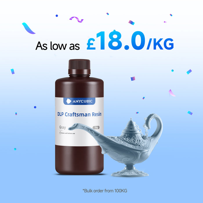 DLP Craftsman Resin 10-100kg Deals