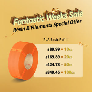 PLA Basic Refill 10-100kg Deals