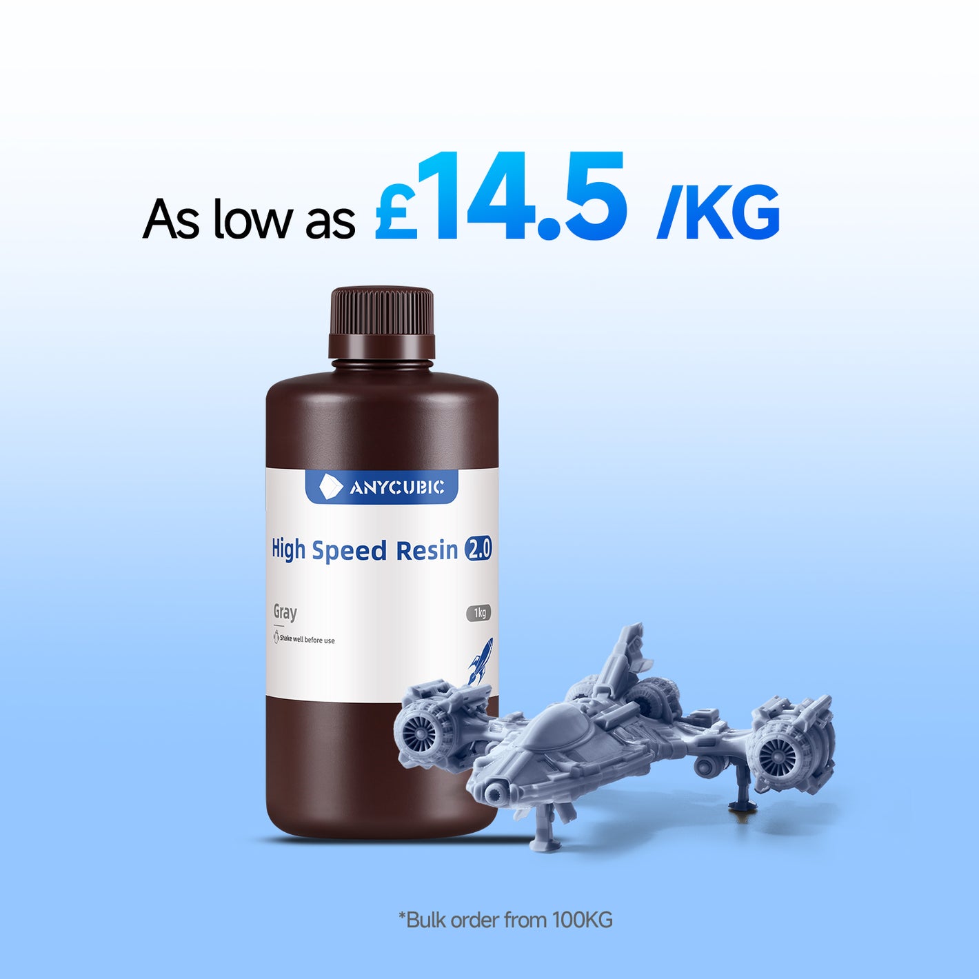 High Speed Resin 2.0 10-100kg Deals