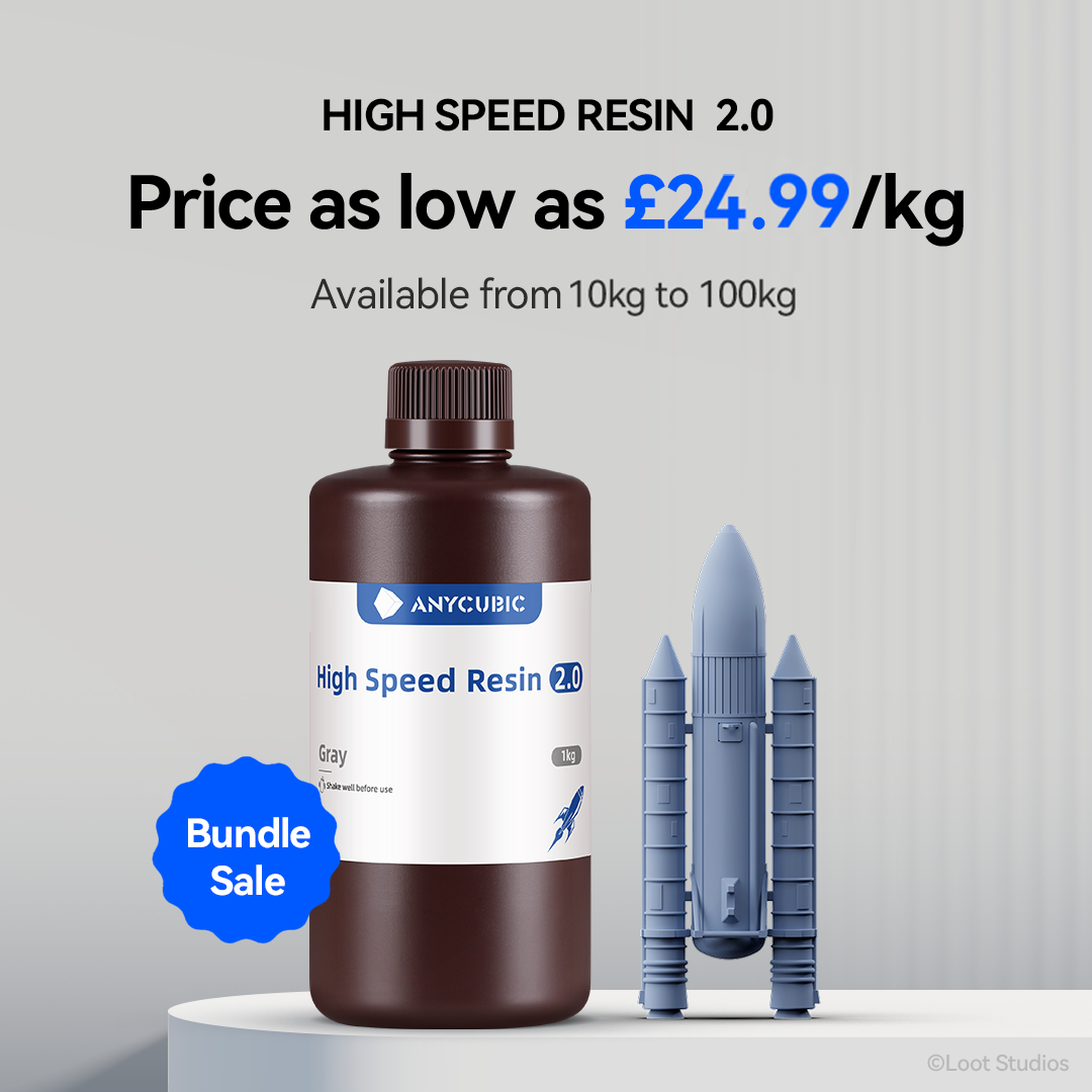 High Speed Resin 2.0 10-100kg Deals