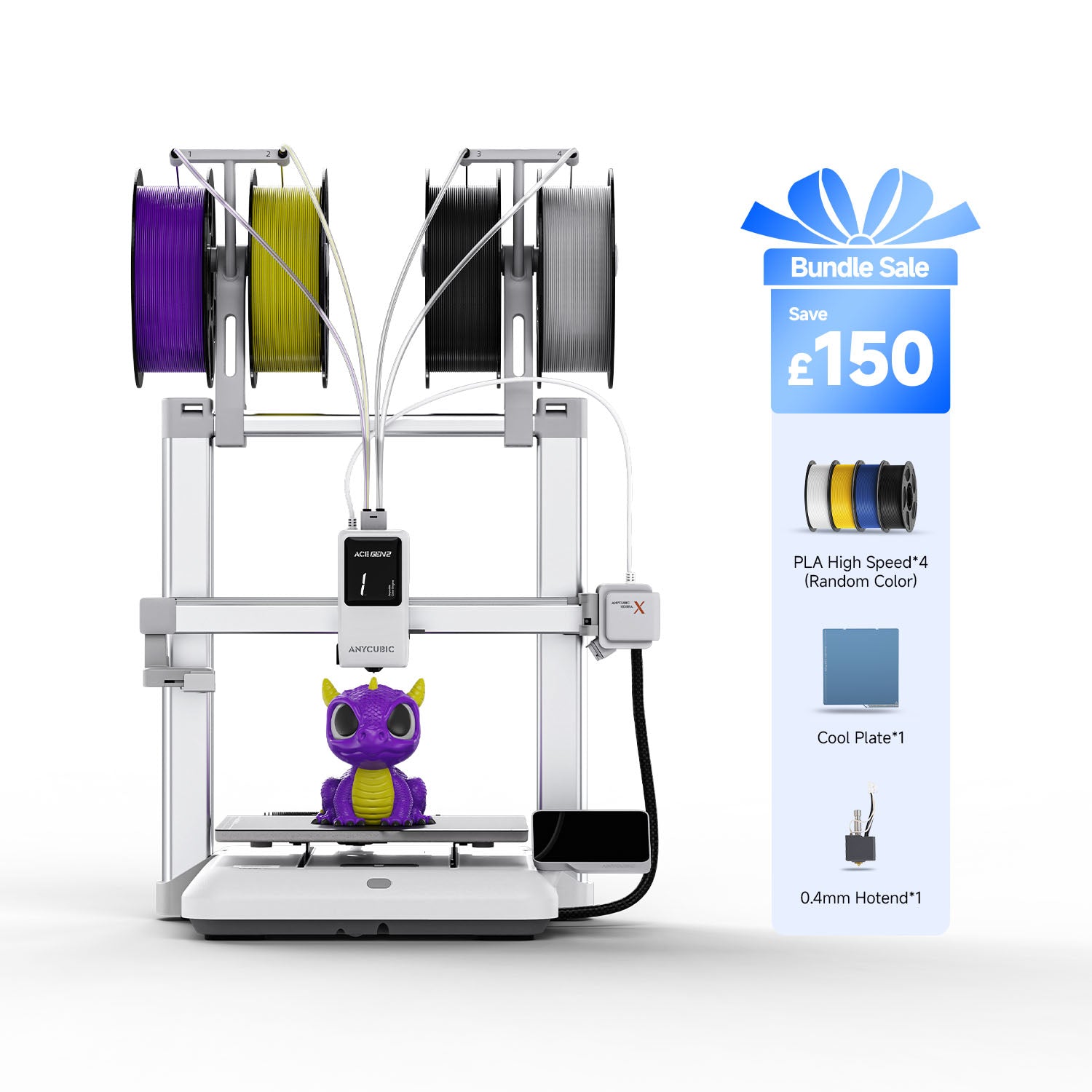 Anycubic Kobra X Enhanced Starter Bundle
