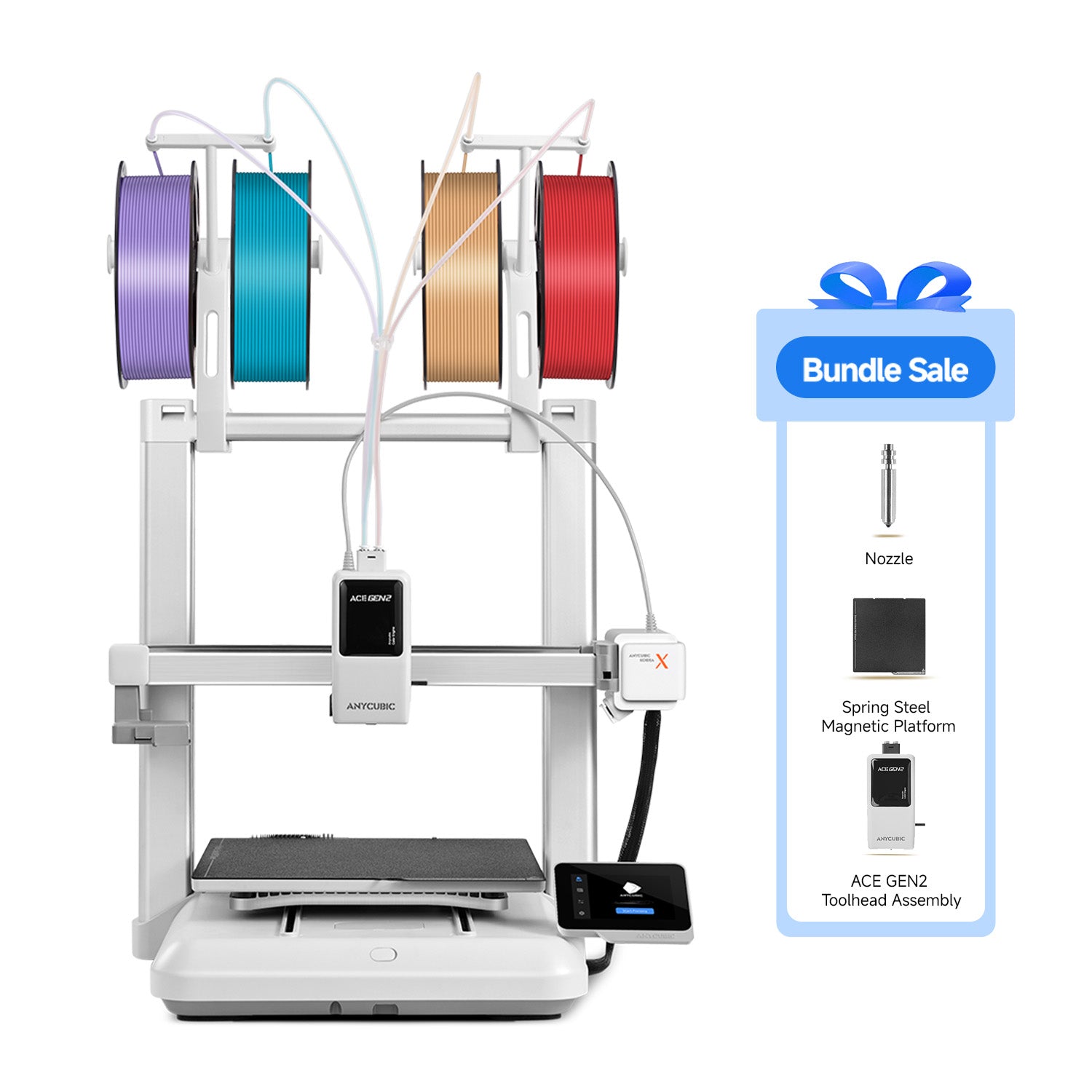 Anycubic Kobra X Enhanced Starter Bundle