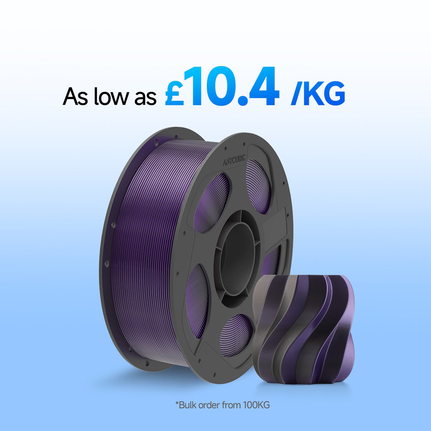 PLA Silk Dual/Tri-Color 10-100kg Deals