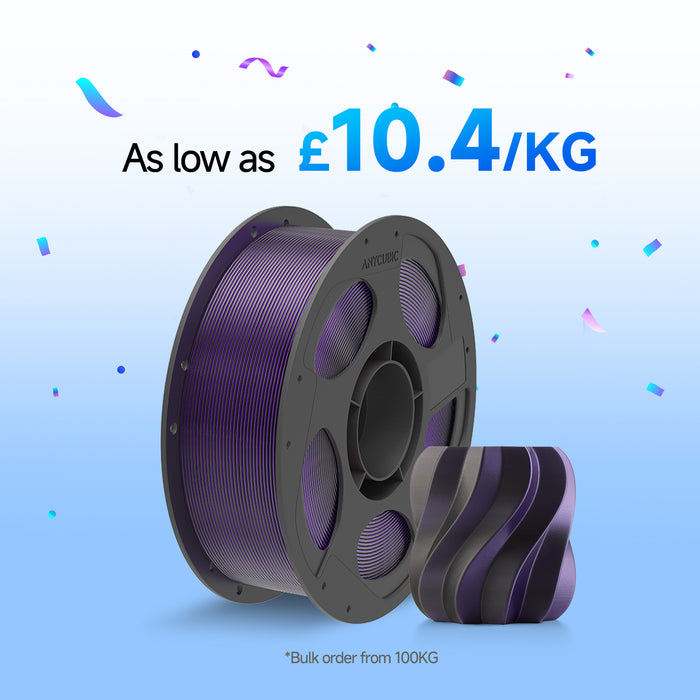 PLA Silk Dual/Tri-Color 10-100kg Deals