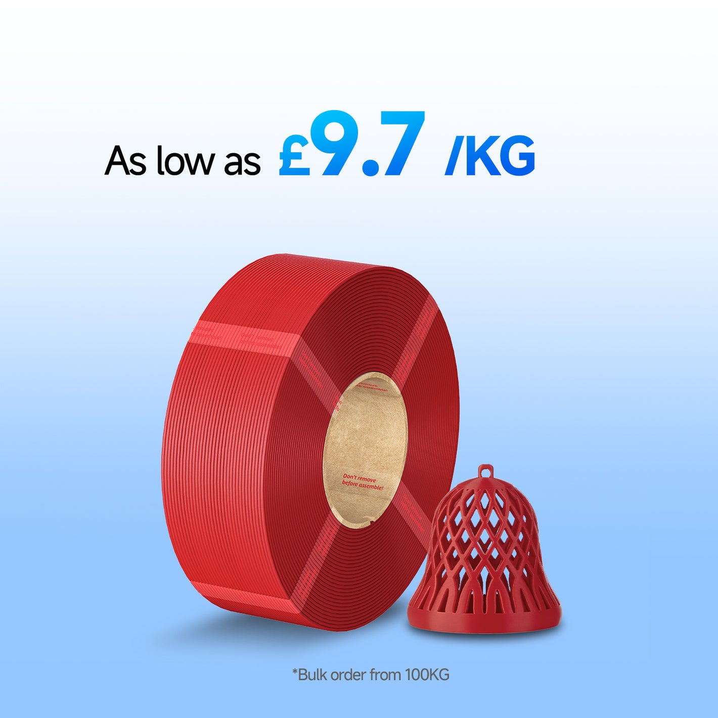 PLA+ Refill 10-100KG Deals