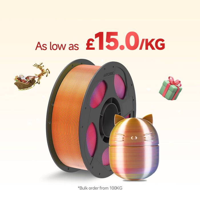 PLA Silk Dual/Tri-Color 10-100kg Deals