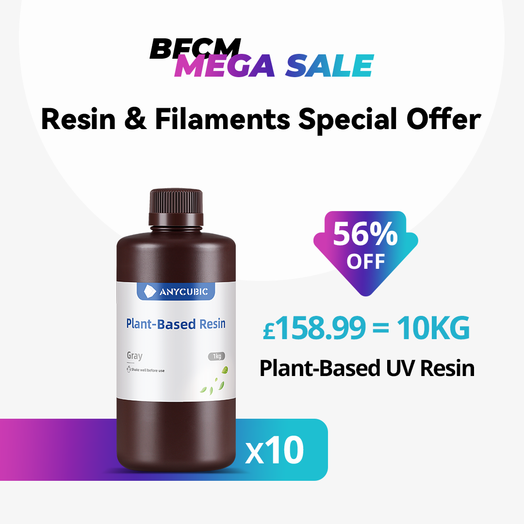 Plant-Based UV Resin 10-100kg Deals