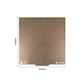 Spring Steel Magnetic Platform for FDM 3D Printers